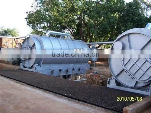 Waste tire recycling (pyrolysis) machine