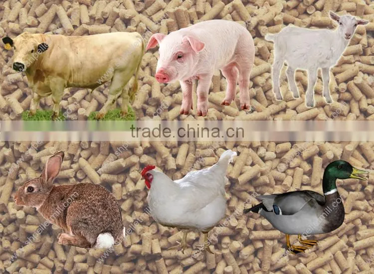 Vertical type factory supply poultry livestock feed grinder blender machine in china