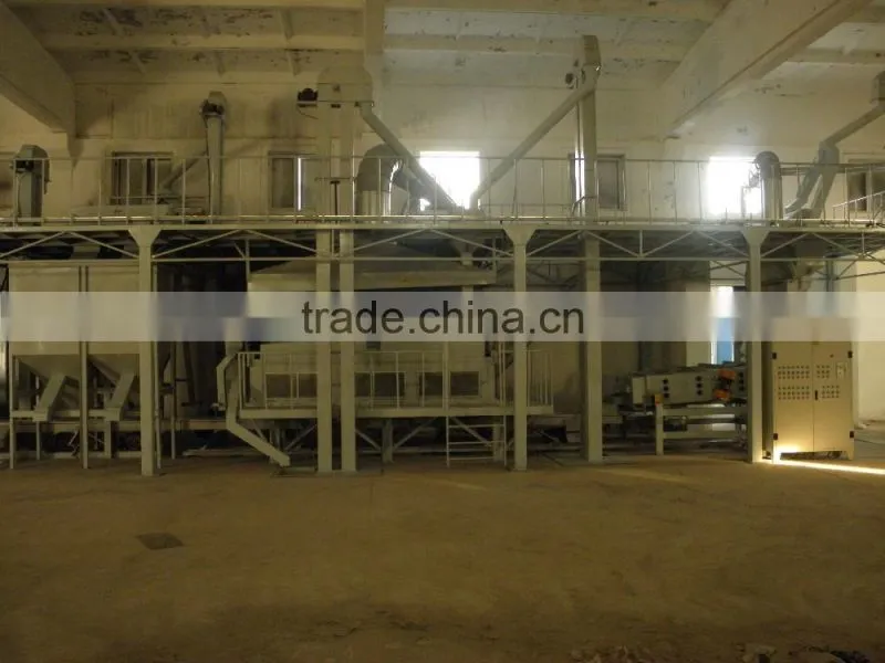 corn seed processing plant