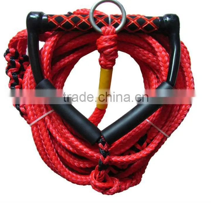 Ski rope/water ski rope/pp hollow braided rope