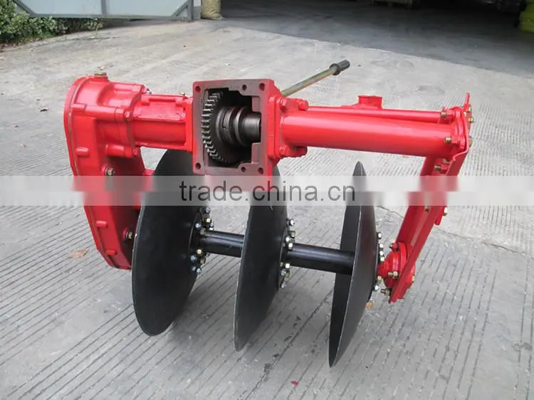 Farm machinery used walking tractor three disc plough