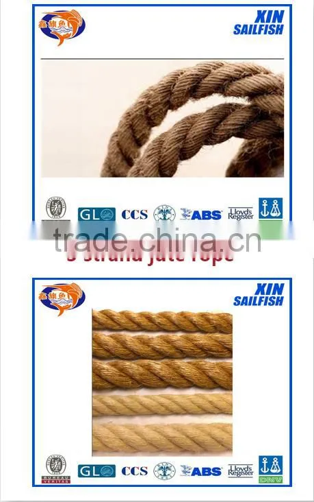 Cheapest colored jute twine natural jute rope whosale