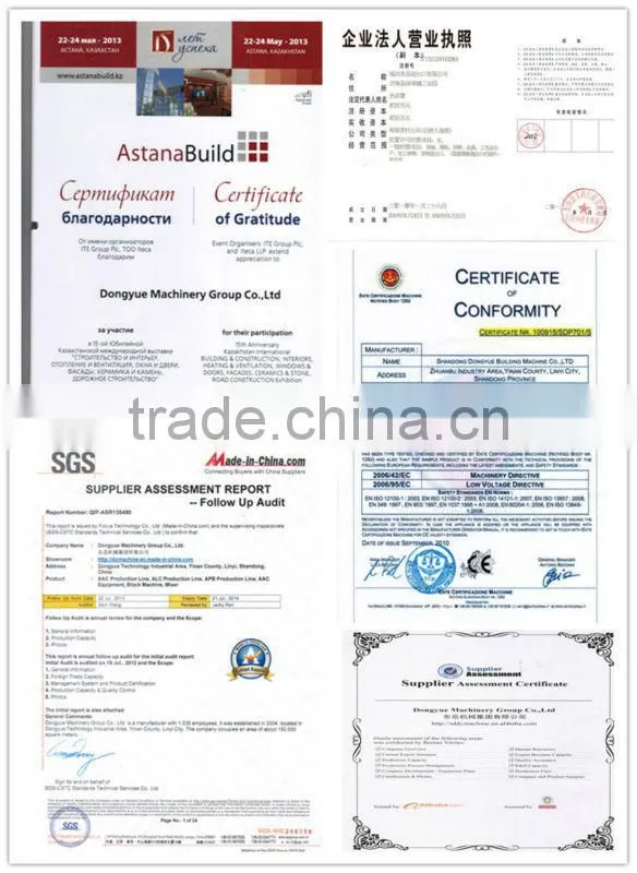 Dongyue brand automatic brick manufacturing plant