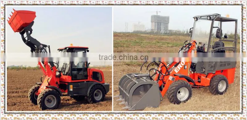 Everun Telescopic Wheel Loader ER1500 with Rops&Fops