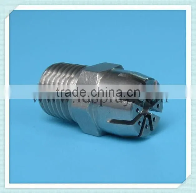 Stainless steel SS spraying round windjet compressed air nozzle