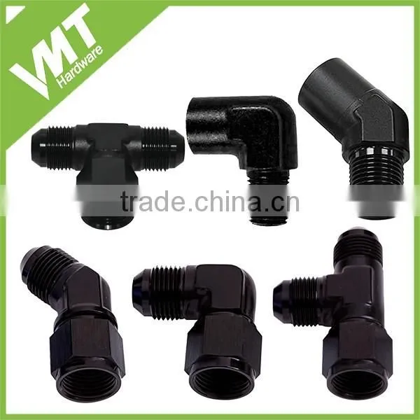 Auto parts Female Male threaded AN fittings aluminum fuel fittings