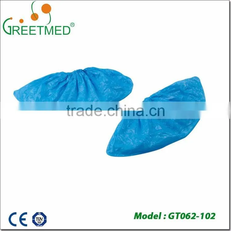 New design hot sale nonwoven pe disposable shoe cover