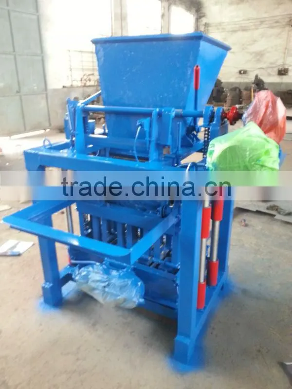 good quality semi-automatic hollow concrete brick production line
