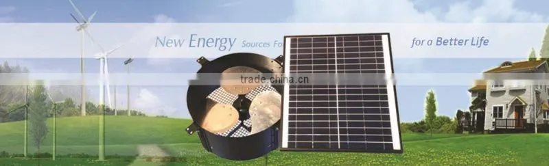 vent goods 40W solar power fan (ventilation) Auto air cooling roof fan DC solar battery system