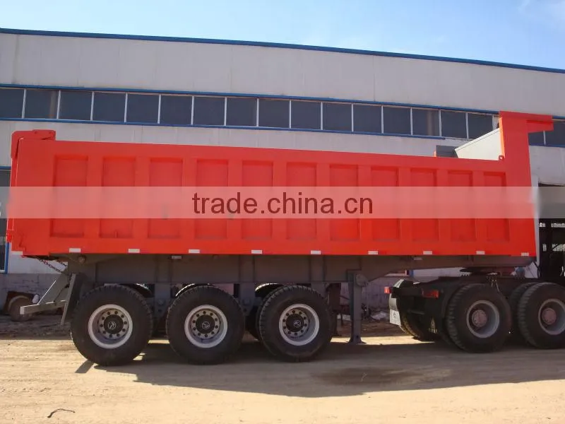 SINOTRUK HOWO 3 Axle Rear Tipping Trailer