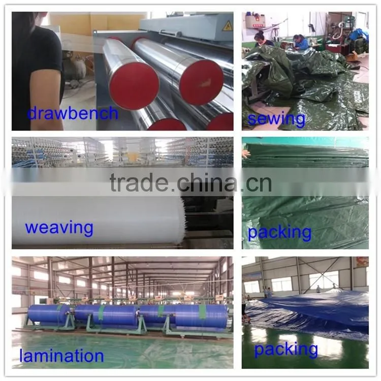 waterproof plastic cover blue orange pe trapaulin for truck cover