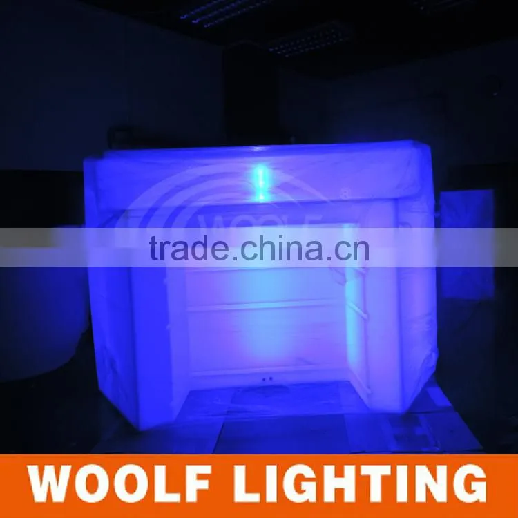 Outdoor Weatherproof Rechargeable Glow LED bar furniture