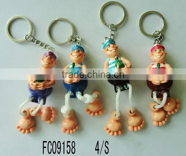 Resin custom key chain personalized
