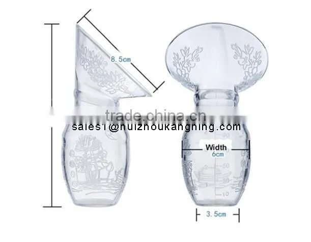 Silicone Breast Pump For Breastfeeding With Lid