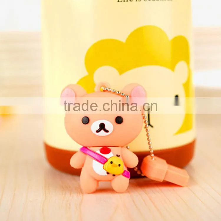 factory direct supply Creative U disk shell,OEM cartoon bear usb stick