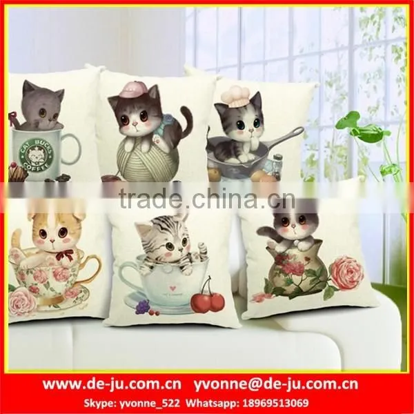 Colorful Tree Cushion Cover For Office Chair