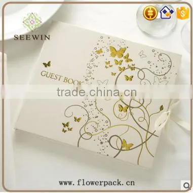 hollow iridescent paper wedding invitation card