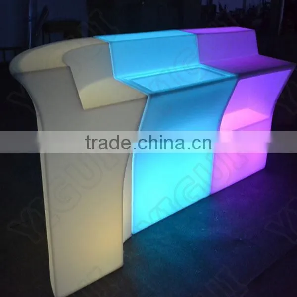 OEM colour change RGB light bar counter for the party/manufacturer led furniture