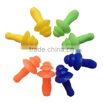 Tree shape Colorful Cartoon Silicone Earplug