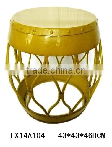 New metal round foot stool