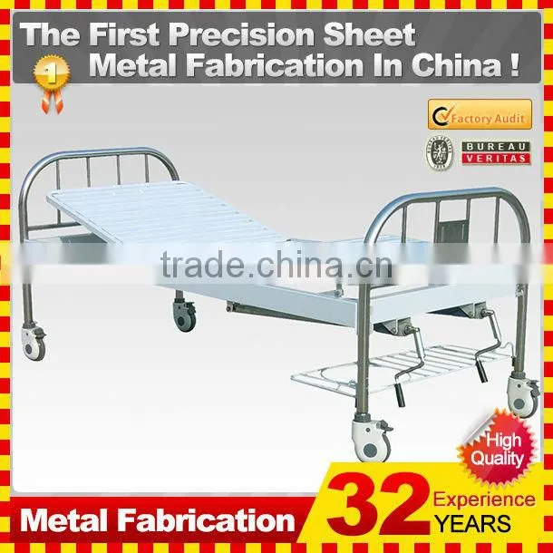 2014 Professional OEM mechanical hospital bed with Good Quality ISO9001:2008