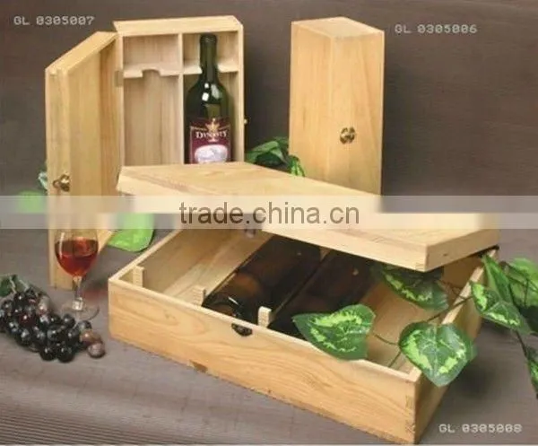 elegant wood wine box
