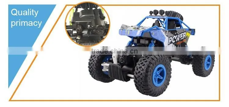 RC Car 2.4G Rock Crawler Car 4 WD Monster Truck 1:18 Off-Road Vehicle
