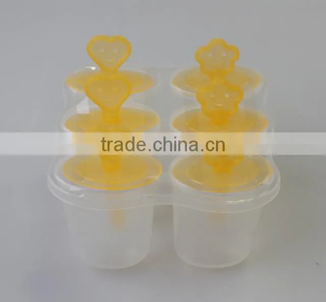 Promotional Plastic Family Use Popsicle Ice Mold