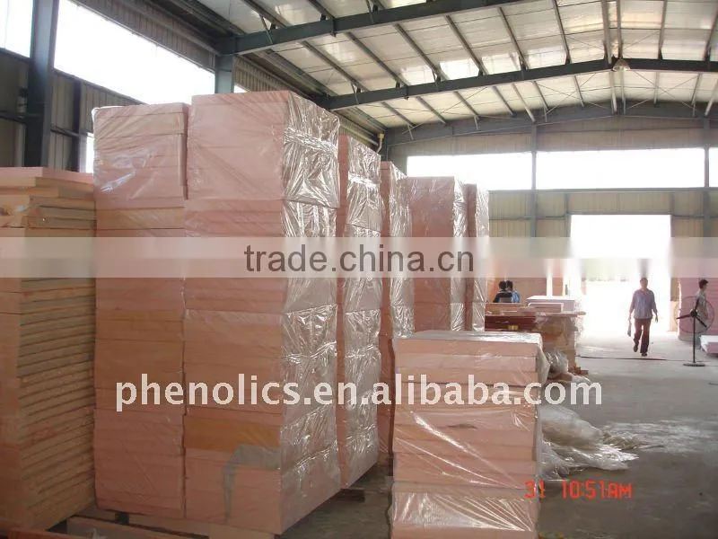 Phenolic foam heat insulation board