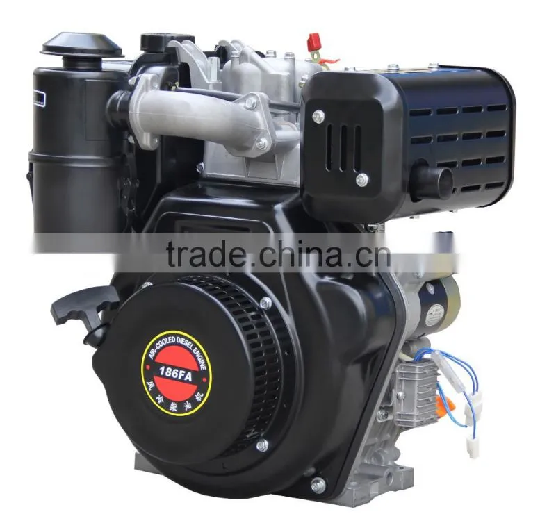 Protable air cooled 4-stroke single cylinder diesel engine lister diesel engine for sale