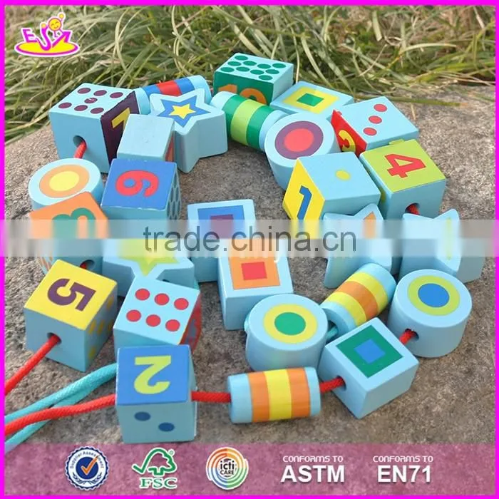 2017 Funny educational toys wooden toddler games W11E065-S