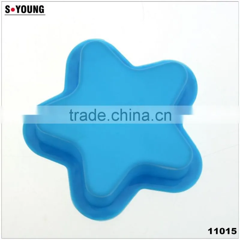 11015 Silicone Star Shaped Cupcake Holder/Mold