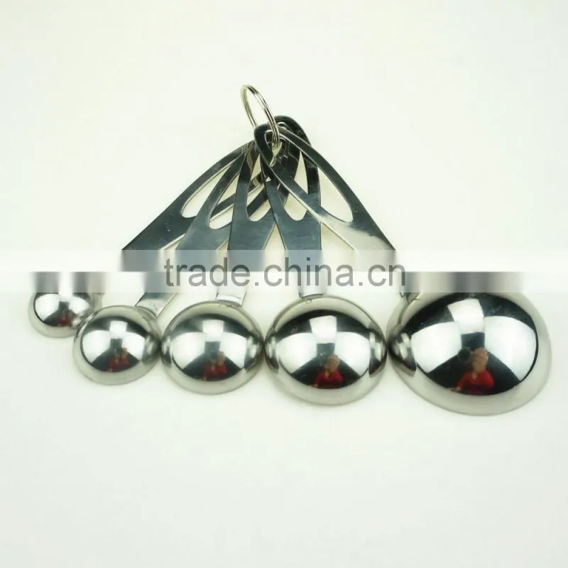 42141 5pcs Stainless Steel Nesting Measuring Cups and Spoons Set