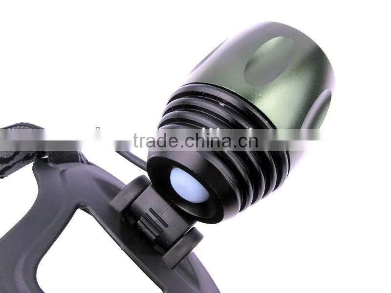 XM-L T6 LED 3-Mode 800LM High Power Zoom Focus Head Lamp