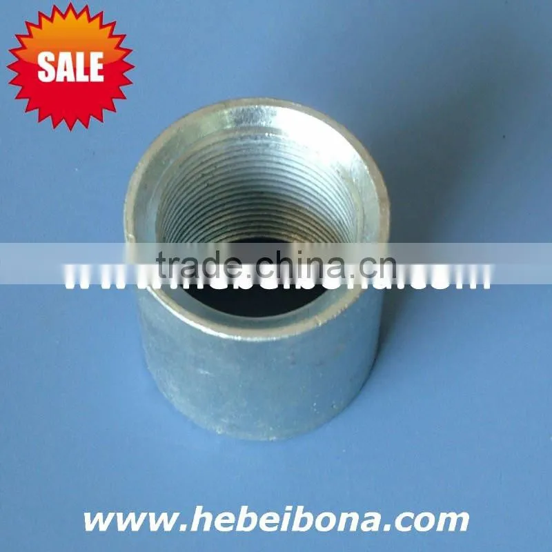 HOT DIPPED GALVANIZED PIPE SOCKETS/COUPLINGS WITH HIGH QUALITY