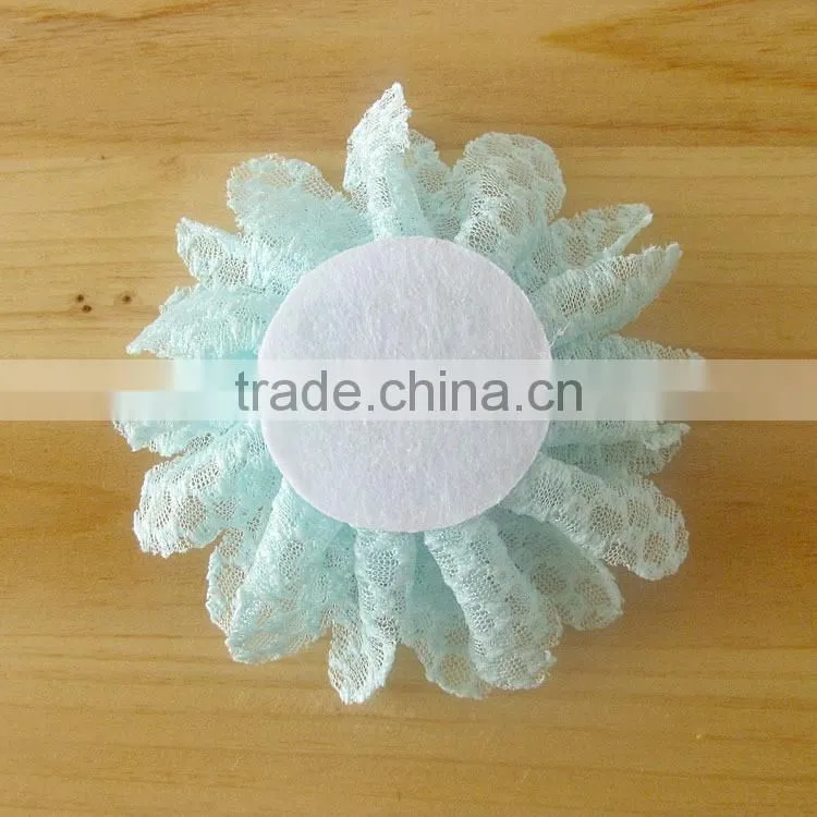 fabric flower clip for kids hair accessories for baby girl