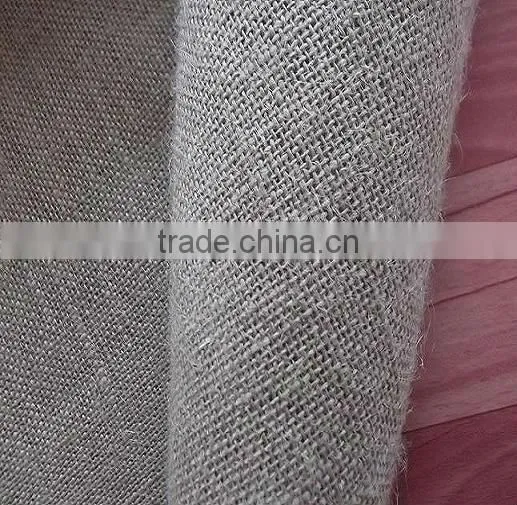 100% jute fabric with rolls nature color