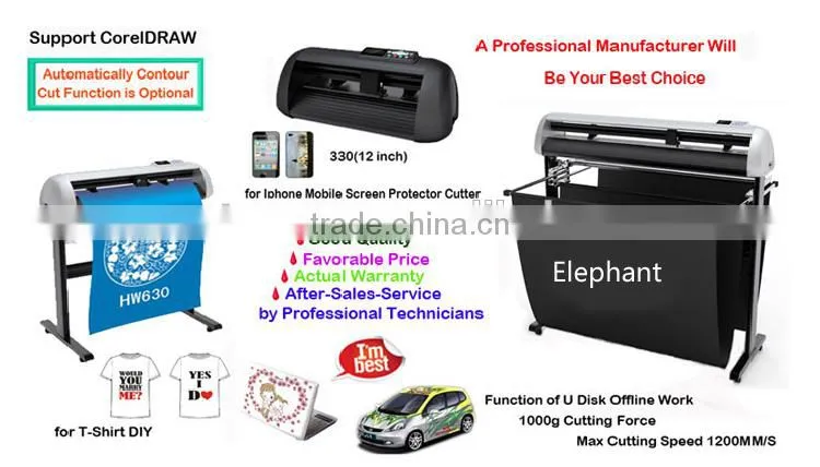 Factory price flatbed cutting plotter machine