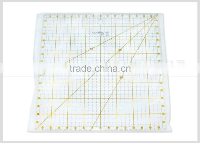 Kearing Quiting ruler in 15"*15" 3mm thicklness Arcylic #KPR1515