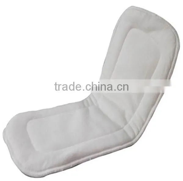Factory,Custom design,Bamboo Cotton Nappy Insert With Gusset PUL Prevent Leak