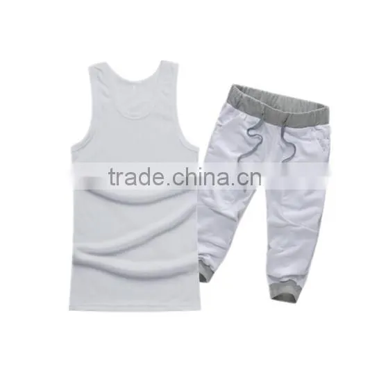 Cannda men running clothes / running shorts / running singlet