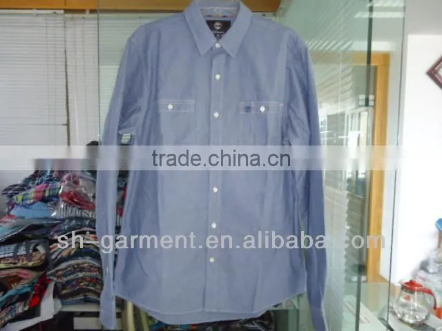Ladies light blue long sleeve shirt