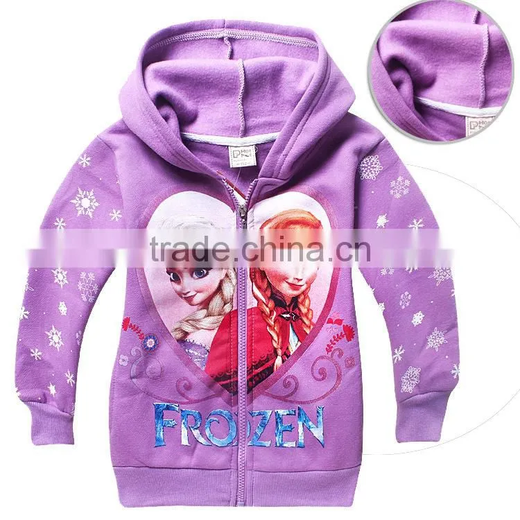 wholesale children plain hoodies for kids kids fleece jacket children winter clothes