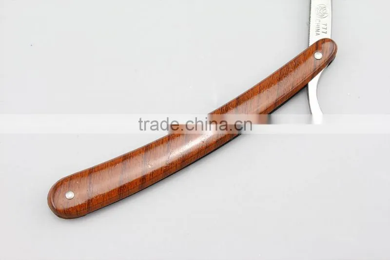 "GOLDOLLAR 777"carbon steel barber razor shaving razor straight razor