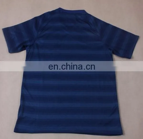 100% Polyester Men Football Jersey supplier Brazil jersey soccer thailand