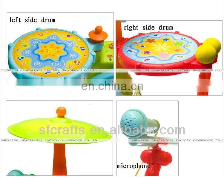 Good selling kids musical instrument jazz drum set