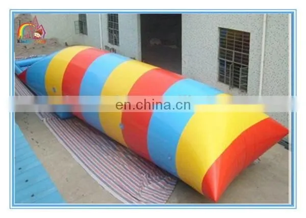 Factory price inflatable water blob jump,inflatable water catapult blob,inflatable water trampoline blob for sale