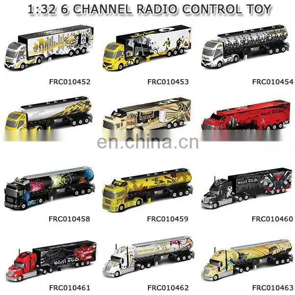 1/32 scale with colorful light radio control truck for sale