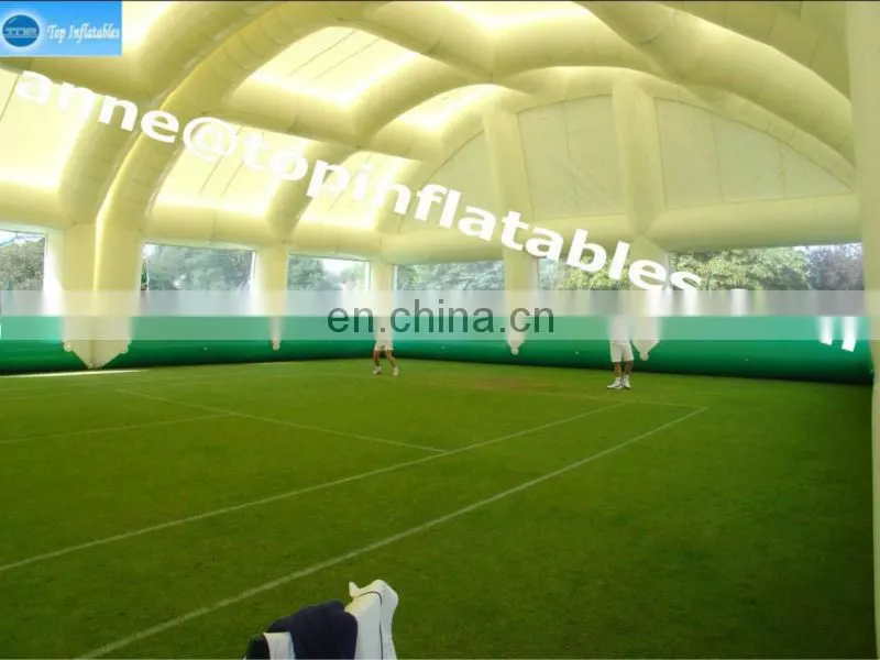 TOP inflatable tennis court cover,inflatable trade show tent
