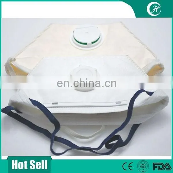 disposable anti dust mask with valve custom printed dust mask
